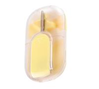 Pill Divider | Portable Compact Tablet Half - Semi Magnetic Tablet Divider with Safety Lock for Household, Seniors, Children & On the Go
