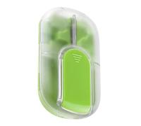 Pill Divider - Portable Tool for Sharing Pills, Semi Magnetic Tablet Divider with Safety Lock for Household, Seniors, Children and On the Go