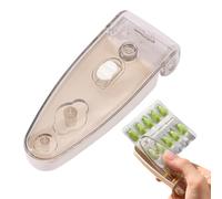 Pill Extractor - Portable Tablet Organizer | No Contact Tablet Extractor Tool | Easy Poppers for Elderly Seniors Weak Hands Blister Pack Home Daily Use, Pill Puncher Med Splitter Alternative