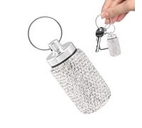 Pill Holder Keychain - Compact Pill Case, Pill Organizer | Waterproof Pill Case, Travel Accessory for Men and Women, Ideal for Keeping Your Medication Safe and Wearable