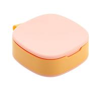 Pill Holder Size - Portable Supplement Container, Medicine Storage Case | Lightweight Pill Holder and Recipes, Compact Pill Dispenser for Weekend Trips and Holidays