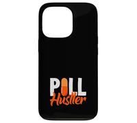 Pill Hustler Funny Pharmacist Pharm Tech Pharmacy Technician Case for iPhone 13 Pro