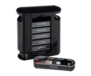 Pill organiser Travel Medicine Case Daily Dose Organizer Lightweight Compact