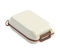 Pill Organizer | Compartment Medicine Container - Lightweight Travel Pill Organizer Compartment for Daily, Home, Work, Camping, Trip