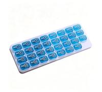 Pill Organizer Monthly,31-Day Medication Organizer - 31-Day Medication Container,for Adults Travelers Caregivers Daily Routine Travel Camping Vacation Home Office Gym Business Trip