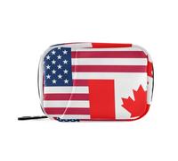 Pill Organizer Small Pill Organizer for Purse Flag of The United