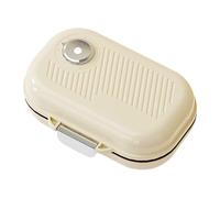 Pill Organizer to Bags - Silicone Compartment 7 Pill Box | Pocket Medicine Holder for Moisture Proof Medicine Organizer for Men and Day