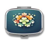 Pill Organizer Waterproof Pocket Pill Box Portable Creative Arts Pill Case for Pocket Purse Medicine Organizer