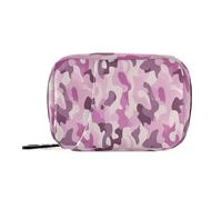 Pill Organizer Weekly Blue Pink Camo Zipper Pill Case for Travel Medication Container Pills Box 7 Day