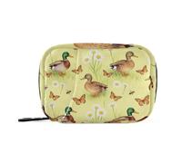 Pill Organizer Weekly Pill Organizer for Purse Duck & Butterfly Spring