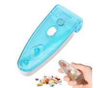 Pill Popper for Blister Packs, Portable Blister Pack Opener for Elderly, Disabled & Weak Hands, Easy Pill Extractor & Travel Medicine Organizer