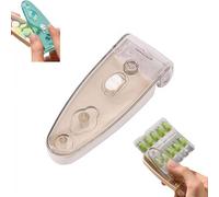 Pill Poppers Tool for Blister Packs, 2026 NEW No Contact Easy to Take Out, Mini PillRemover with Storage Box, Easy Medicine Extractor for Seniors and One-Hand Use 1PACK