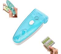 Pill Poppers Tool for Blister Packs, 2026 NEW No Contact Easy to Take Out, Mini PillRemover with Storage Box, Easy Medicine Extractor for Seniors and One-Hand Use 1PACK