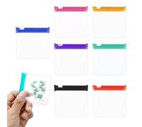 Pill Pouch Bags 7 Colors Waterproof Portable Clear