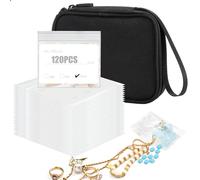 Pill Pouch Bags for Travel with Small Medicine Bag Mini First Aid Bag,Travel First Aid Kit Include 120PCS BPA Free 3 x 2.75 inch Pill Bag for Medicine Organizer with Write on Label Clear Airtight Seal