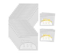 Pill Pouch Bags（Pack of 100）-Size 3" X 2.6" 3 Mil Plastic Pill Organizer Bags Small Pocket Pills Baggies Disposable Plastic Travel Pill Pouch Daily AM PM Medicine Storage Pouches with Write-on Labels