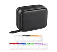 Pill Pouch Bags, Waterproof 7-14 Days Chews Sorter with 14 Compartments, Reusable Zippered Pill Packets for Elderly, Kids, Women, Home, Office, Morning, Afternoon, Night