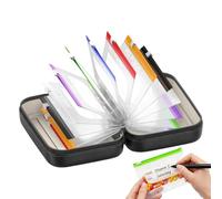 Pill Pouches for Travel - Waterproof 7-14 Days Chews Sorter,with 14 Compartments Zippered Reusable Travel Pill Pouch | for Elderly, Kids, Women, Home, Office, Morning, Afternoon, Night