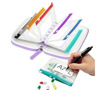 Pill Pouches Portable Waterproof Reusable Organizer Bag with Zipper