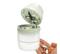 Pill Separator for Small Pills, Pill Separator, Portable Pill Slicer for Small Pills, Small Pill Cutter - Pill Separator, Medicinal Pill Organizer AV