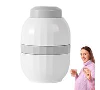 Pill Size - Taglirine and Container | Portable TagliaComprimessi Integrated Support, Mid Crafts for Half or Quarter Ideal Home, Travel, Daily Activities of Adults, Elderly