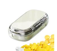Pill Splitter - Portable Medicine Crusher | Multifunctional Pill Cutter for Hospital Kids Work Elderly Business Adults Nurses Travel School Camping