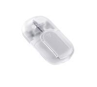 Pill Tablet Cutter, Portable Pill Splitter for Small and Large Pills Cut in Half Quarter, Cutting & Storage 2 in 1 Tablet Pill Dispenser per Elderly, Child, Dog, Cat, Pet, Travel-White