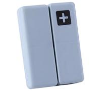 Pill Tackle Box - Magnetic Folding Pill Box Case, Large Compartment for Medicine, , Cod Liver Oil, To Meet Your Weekly Travel Needs To Hold - Portable