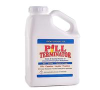 Pill Terminator Safe and Easy Prescription RX Medication Drug Disposal System - 1 Gallon
