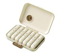 Pill - Weekly | Pill Organizer | Portable Pill Box | Medicine Organizer 3 Times A Day | Daily Pill Organizer With Large Opening, Pill Box 7 Day, Travel Pill Case For Compartments Supplements