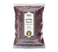 Pillai's Poongar Rice (Unpolished & Parboiled) - 500g, Traditional Red Rice, Good Source of Protein and Dietary Fibre