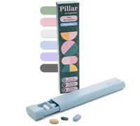 Pillar 7-Day Pill Box Organiser - Aesthetic Travel Pill Organiser