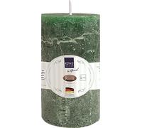 Pillar Candle Dark Green Diameter 7 cm Height 12 cm