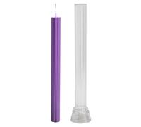 Pillar Candle Mold - Silicone Candle Molds | Candle Making Molds | Long Stick Molds for Aromatherapy | Candle Mold | Candle Molds for Making Candles, Home, Church, Party