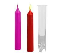 Pillar Candle Mould | Taper Wax Mould,Casting Wax Mould,Pillar Wax Mould,Long Candle Mould,Dinner Candle Mould for Making Decoration for the C