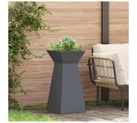 vidaXL Pillar Planter Anthracite 35 x 35 x 73 cm