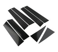 Pillar Posts Outer Window Compatible With Nissan X-Tail For Rogue T32 2014 2015 2016 2017 2018 2019 2020 8Pcs Pillar Posts Car Door Window Trim Sticker Cover Black