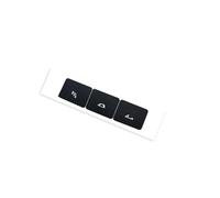 Pillar Posts Trim For BMW For Z4 For E89 2009-2016 Center Console Radar Switch Cover Heated Seats Roof Opener Switch Button Repair Decals Stickers