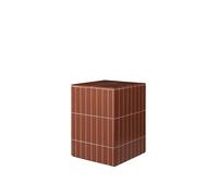 Pillar Side Table Brown