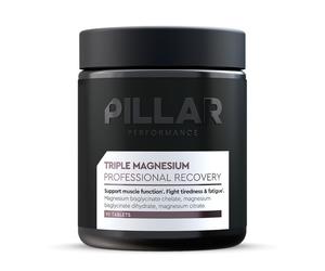PillarPerformance Triple Magnesium Recovery Tablets - 90 Count for Optimal Muscle Recovery
