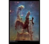Pillars of Creation - Hubble Space Telescope Poster - A1 Size - 59.4 x 84.1 cm - Paper Laminated
