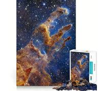Pillars of Creation Webb Jigsaws 1000 Pieces for Adults Cognitive Toy Together Fun Image Assembly Art Collection Piece (50x75cm)