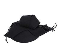 Pillbox Hat Fascinator Beret Wedding Party Top Hat Church Wool Hat for Women - black - One Size