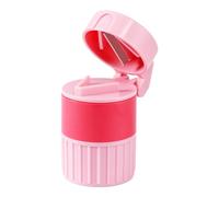 Piller -Core and Cutter -Splinters Multifunctional Tablet with Storage Compartment, 4-Inch Design: Shredder, Dust Container, Drinking Cup | For Seniors, Pers