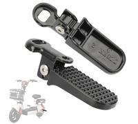 Pillion Foot Pegs | 2 Pack Foldable Bicycle Pedals Aluminium Alloy | Motorcycle Foot Pegs for Electric Bikes, Scooters, Motorcycles, Outdoor Cycling, Daily Commuting