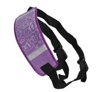 Pillion Grab Handles Rear - Reflective Warning Design Passenger Waist Safety Belt | Kids Safely Attached Secure Support Strap | Child Straps for Motorcycles, Bicycles, and Electric