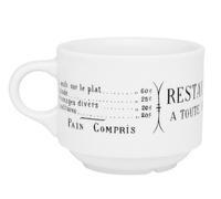 Pillivuyt Brasserie Breakfast Cup, 10 Ounces