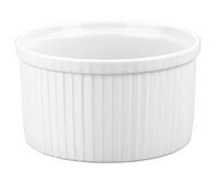 Pillivuyt Soufflé Mould, Porcelain, White, 16,5 cm