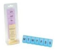 PillMate 7 Days Large Pill Box (Assorted Colors)