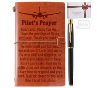 Pillot Gifts Pilot Prayer Journal Notebook Pilot Gifts for Men, Aviation Gifts Airplane Gifts for Men Future Pilot Gift for New Pilot Aviation Gifts for Pilot Graduation Birthday